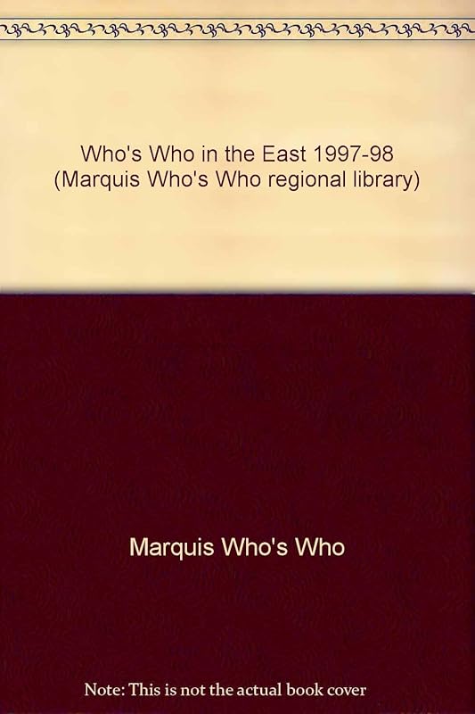Who's Who in the East 1997-1998 (26th ed. Issn 0083-9760) by Who's Who