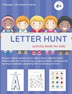 LETTER HUNT ACTIVITY BOOK FOR KIDS by Simona S. Garcia