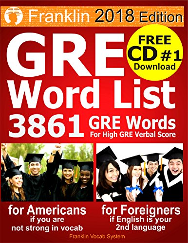 Algopix Similar Product 13 - 2018 GRE Word List 3861 GRE Words For
