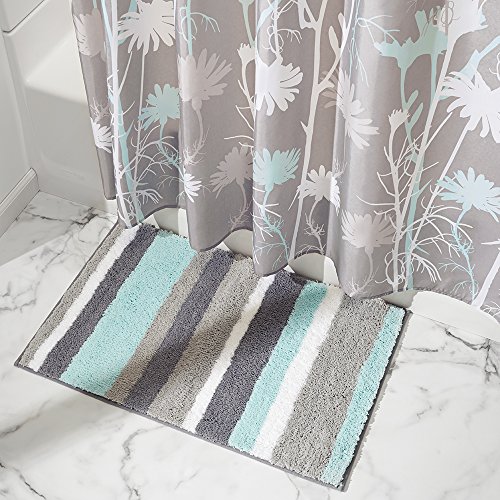 

InterDesign Stripz Microfiber Bath Rug