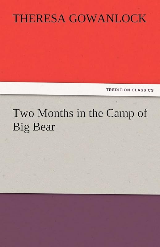 Two Months in the Camp of Big Bear by Theresa Gowanlock