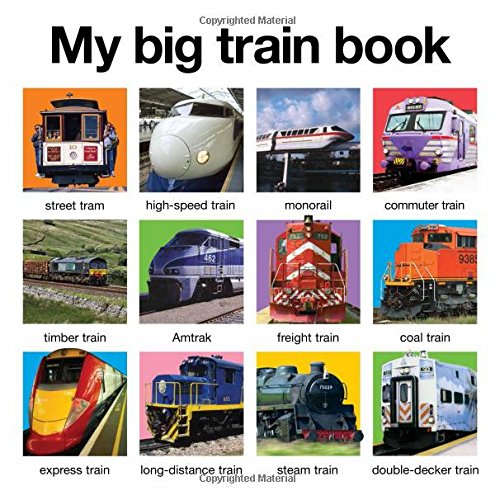 My Big Train Book by Roger Priddy