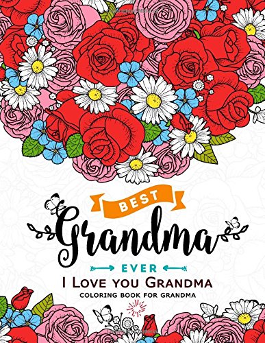 Algopix Similar Product 19 - I Love you Grandma coloring book for