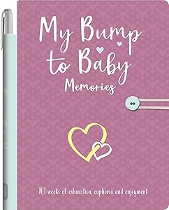 My Bump to Baby Memories: Pregnancy to Motherhood Journal with Pen