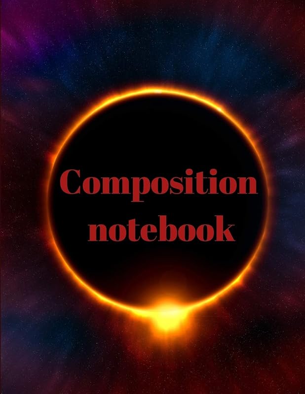 Composition notebook: Wide Ruled Lined Paper, Journal for Students by NOT A BOOK