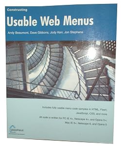 Constructing Usable Web Menus by Andy Beaumont