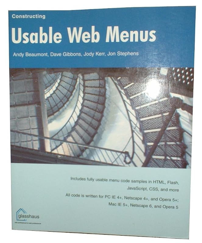 Constructing Usable Web Menus by Andy Beaumont