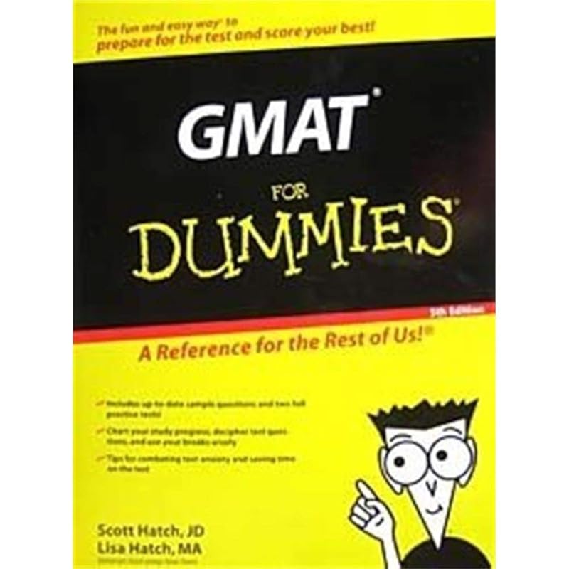 GMAT For Dummies by Scott A. Hatch