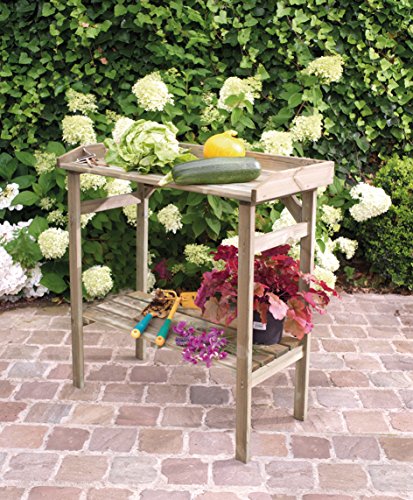 Carré potager pin PEFC surélevé 80x60x80