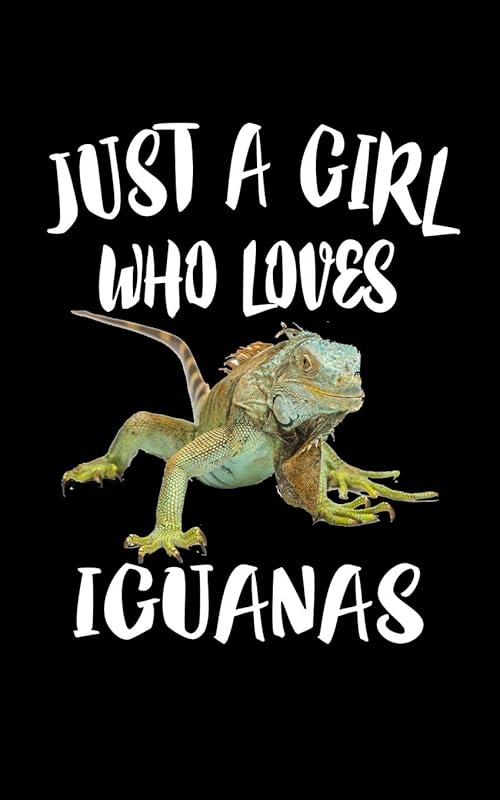 Just A Girl Who Loves Iguanas: Animal Nature Collection by Marko Marcus