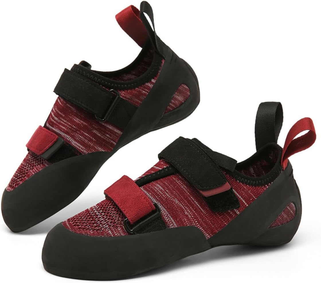 Men Women Rock Climbing Sneakers Beginners Kids Indoor Wall Climbing Shoes Non Slip Bouldering Athletic Shoes_vogvips.com