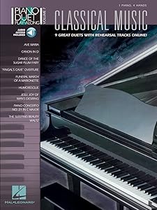 Classical Music - Piano Duet Play-Along Volume 7 Book/Online Audio by Hal Leonard Corp.
