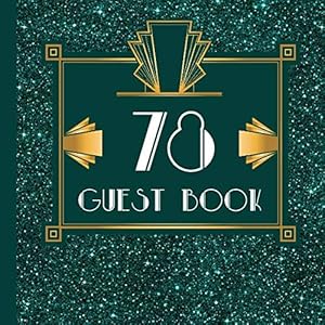 78 Guest Book: Teal Guest Book Includes Gift Tracker and Picture Pages to Create a Lasting Keepsake to Treasure Forever