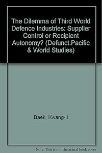 The Dilemma Of Third World Defense Industries: Supplier Control Or Recipient Autonomy? (Monographs of the Center for International Studies, Inha Uni) by Kwang-il Baek