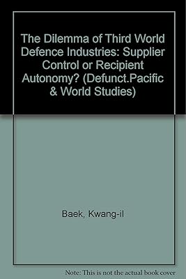 The Dilemma Of Third World Defense Industries: Supplier Control Or Recipient Autonomy? (Monographs of the Center for International Studies, Inha Uni)
