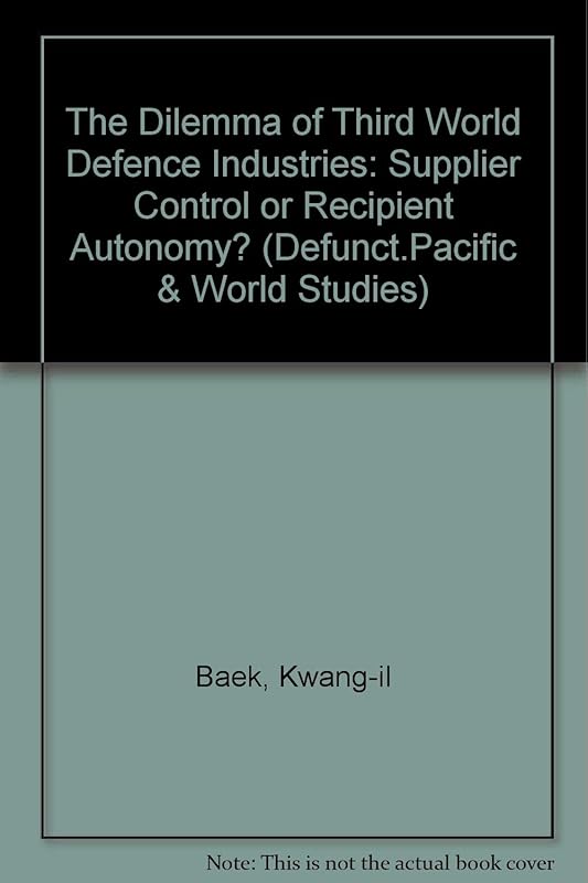 The Dilemma Of Third World Defense Industries: Supplier Control Or Recipient Autonomy? (Monographs of the Center for International Studies, Inha Uni) by Kwang-il Baek