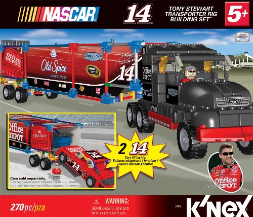 K'NEX NASCAR Building Set: #14 Office Depot Transporter Rig