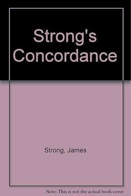 Strong's Concordance