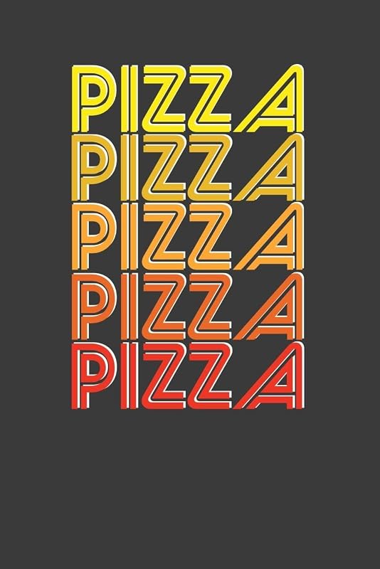 Pizza Pizza Pizza Pizza Pizza: Vintage Italian Food Lover Gift by Frozen Cactus Designs