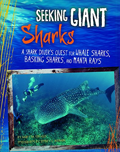 Seeking Giant Sharks: A Shark Diver's Quest for Whale Sharks, Basking Sharks, and Manta Rays by Mary M Cerullo