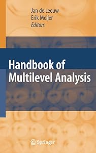 Handbook of Multilevel Analysis by Jan Deleeuw