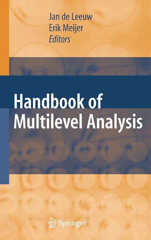 Handbook of Multilevel Analysis by Jan Deleeuw