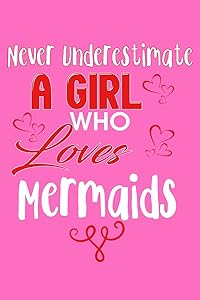 Never Underestimate A Girl Who Loves Mermaids: Recipe Book Food by Green Cow Land