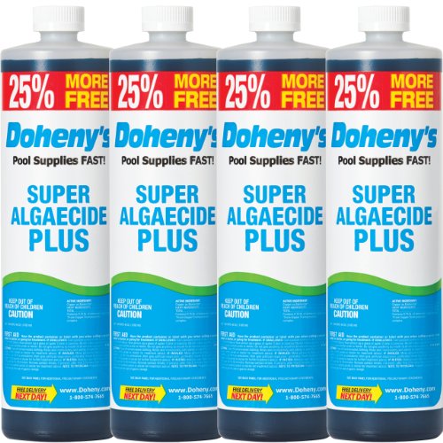 Doheny's Super Algaecide PLUS - (4- 40 oz. Bottles)