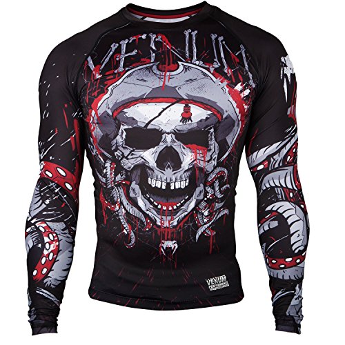 Algopix Similar Product 4 - Venum Pirate 30 rashguard  Long