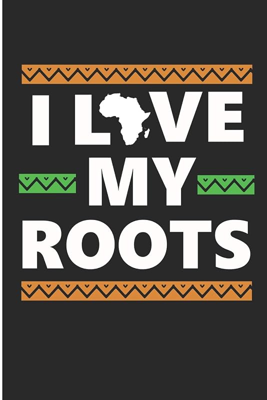 I Love My Roots: Melanin Poppin Blank Lined Note Book by Jen V Pitman