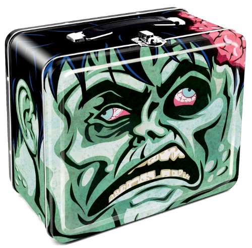 Algopix Similar Product 14 - Aquarius Zombie Head Lunchbox