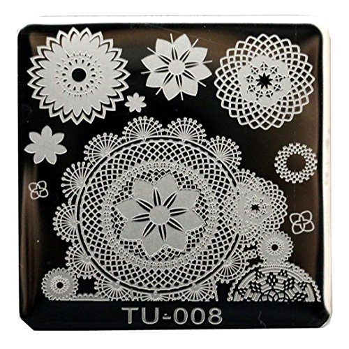 Willtoo 2016 Hot Sell Pattern DIY Nail Art Image Stamp Stamping Plates Manicure Template 08