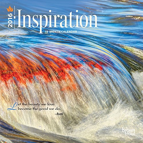 Inspiration - 2016 Mini Wall Calendar 7 x 7in