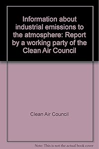 Information about industrial emissions to the atmosphere;