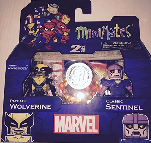 Marvel Minimates Exclusives Payback Wolverine & Classic Sentinel Minifigure 2-Pack