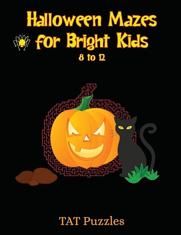 Halloween Mazes for Bright Kids 8-12 by Margaret Gregory