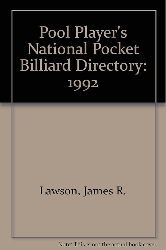 Pool Player's National Pocket Billiard Directory: 1992 by James R. Lawson