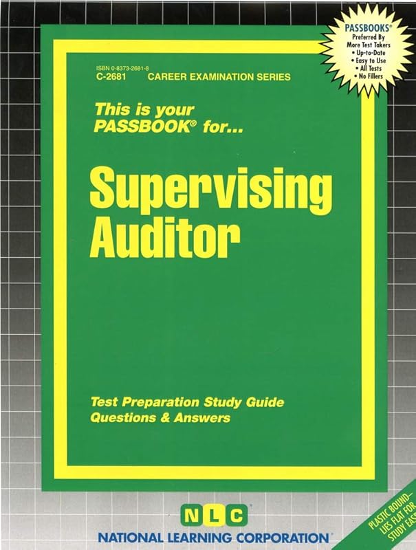 Supervising Auditor(Passbooks) (Career Examination Series) by National Learning Corporation