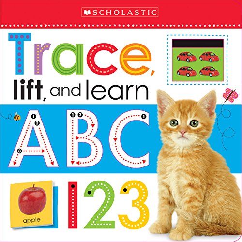 Trace, Lift, and Learn: ABC 123 by Scholastic