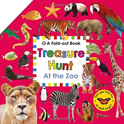 Treasure Hunt: At the Zoo by Roger Priddy