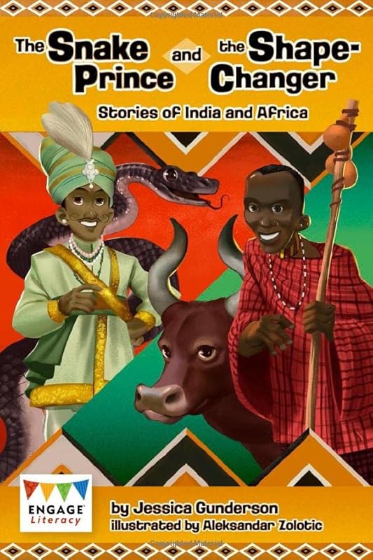 Snake Prince Shape Changer India Africa by Jessica Gunderson