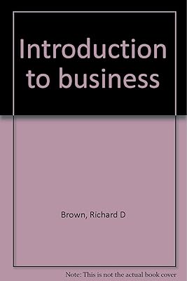 Introduction to business