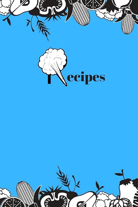 Recipes: 6x9 - 96 page - Pressure Cooker Recipe Book by Garin Bairn Creations