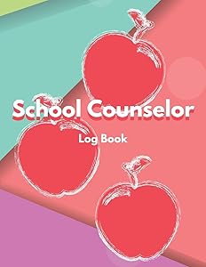 School Counselor Log Book: Counselor Student Record Keeper & Information Book by Sunaura Anderson