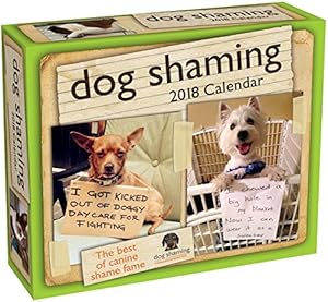 Dog Shaming 2018 Day-to-Day Calendar