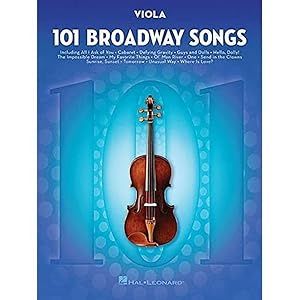 101 Broadway Songs for Viola by Hal Leonard Corp.