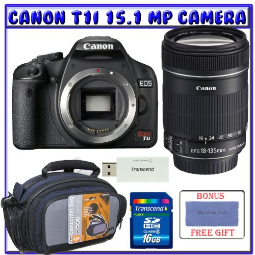 Canon EOS Rebel T1i Digital SLR (Body OutFit) w/ EFS 18135mm f/3.55.