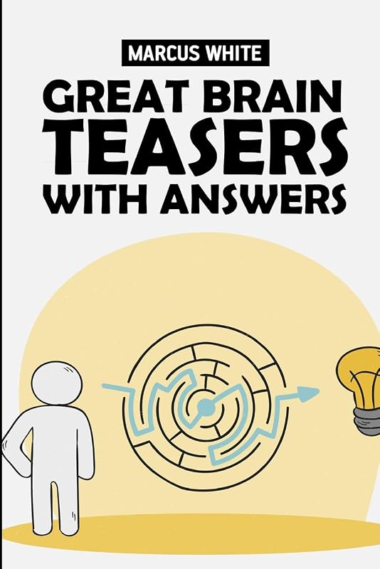 Great Brain Teasers With Answers: Star Battle Puzzles (Logic Puzzle Game) by Marcus White