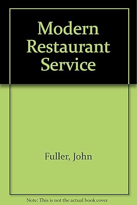 Modern restaurant service