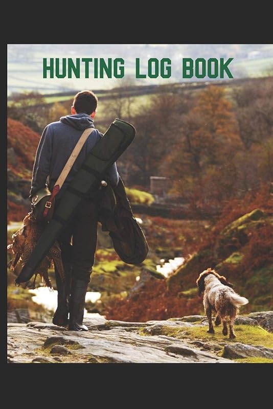 Hunting Log Book: A handy pocket sized book that allows you to track your hunting. 105 pages with room to record the date, location,terrain, weather species, set up and more. by Outdoor Sports Books